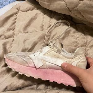 Off white sneakers